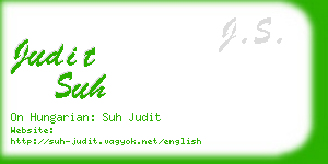 judit suh business card